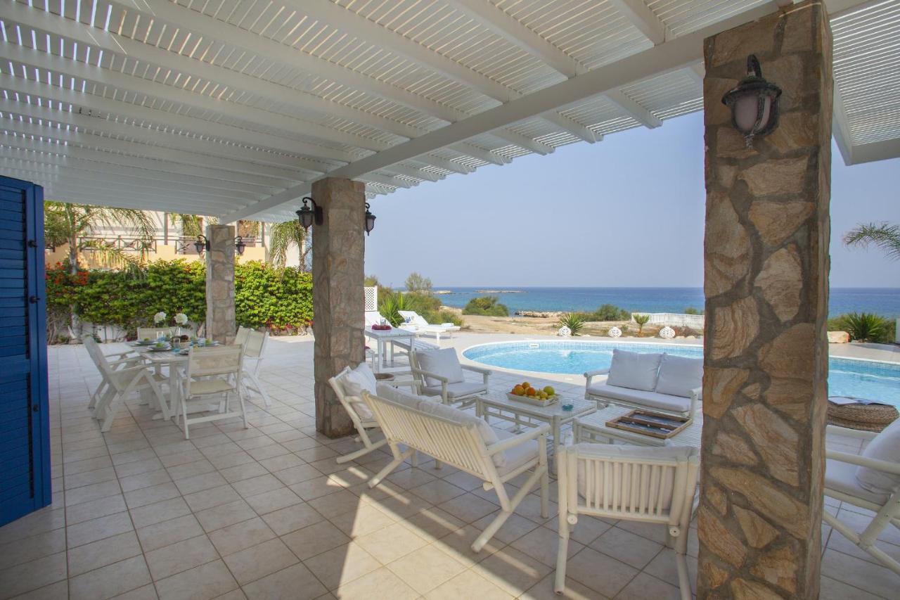 Mimoza Seafront Villa Protaras Exterior foto