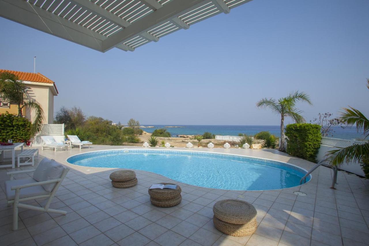 Mimoza Seafront Villa Protaras Exterior foto