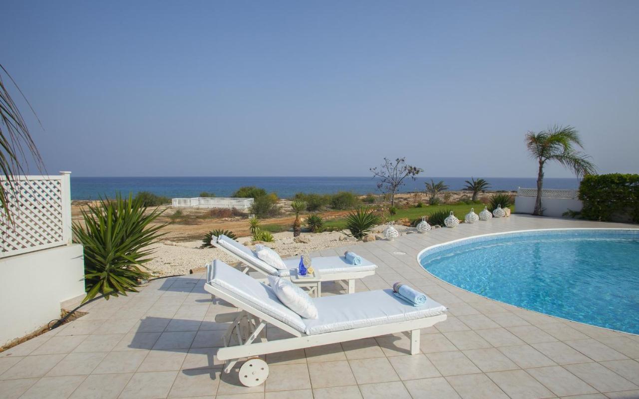 Mimoza Seafront Villa Protaras Exterior foto