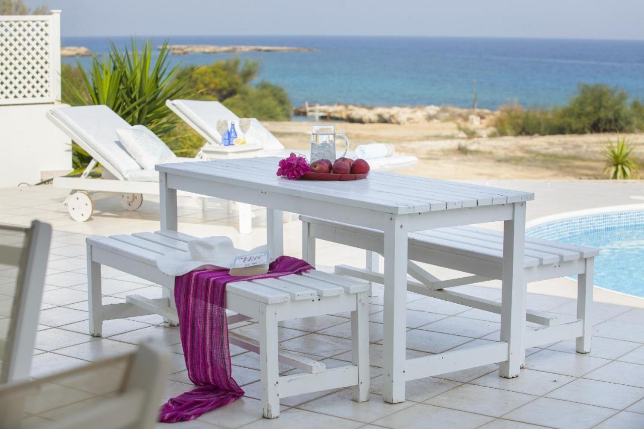 Mimoza Seafront Villa Protaras Exterior foto